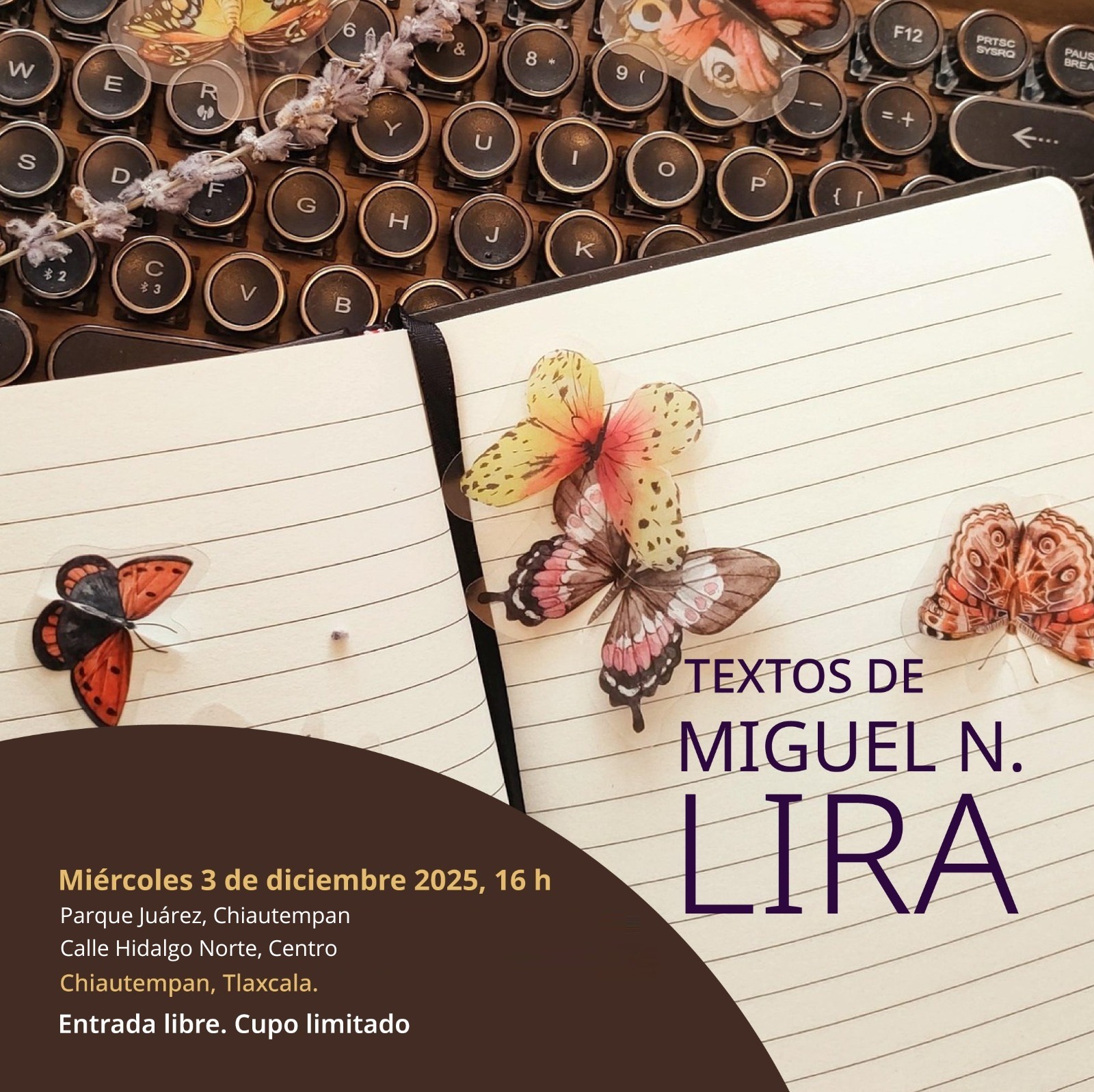 Chiautempan será sede del foro 'Territorio Lector' con la participación del actor Ariel López Padilla